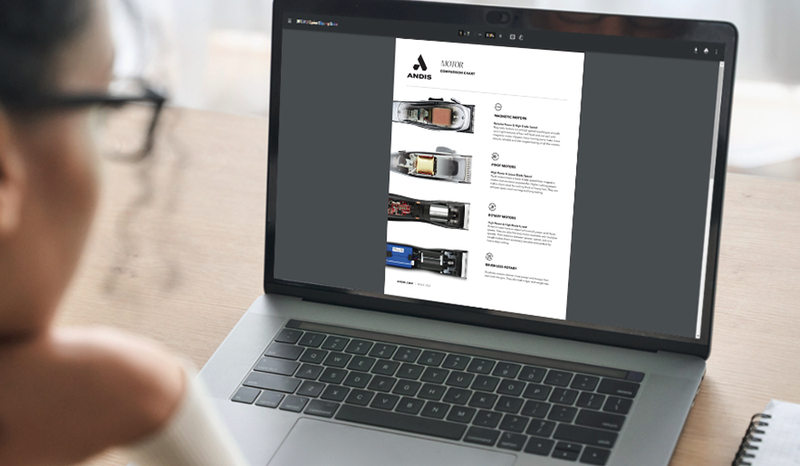 Woman reading product manual