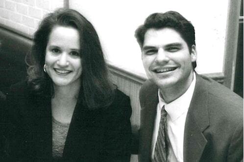 Jackie and Peter, early days