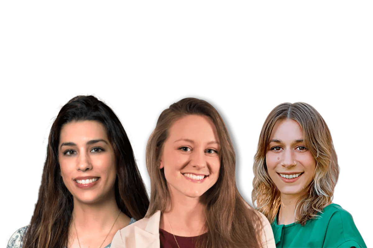 kimberly, audrey, and kati cutout