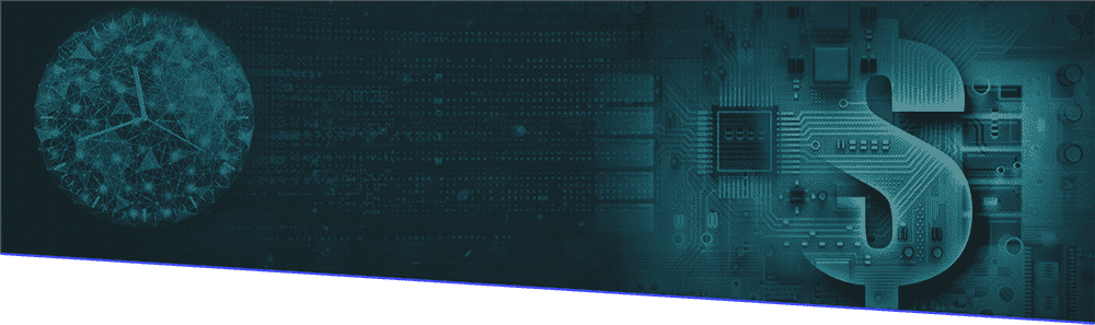 Dollar sign and clock banner