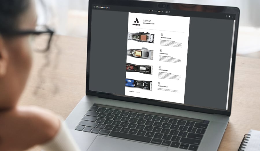 Woman reading product manual