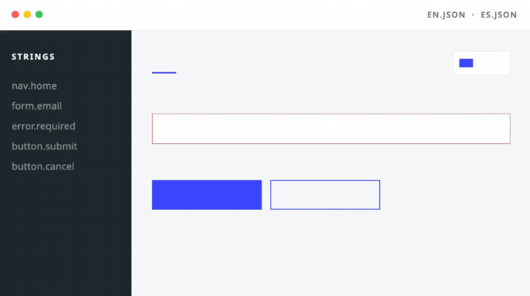 Application UI gif