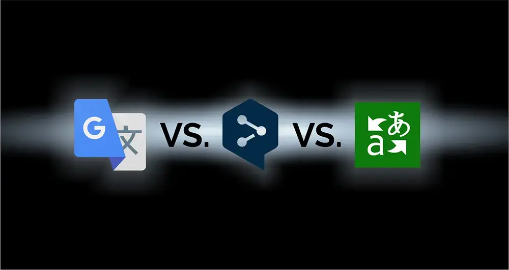 comparison between machine translation software