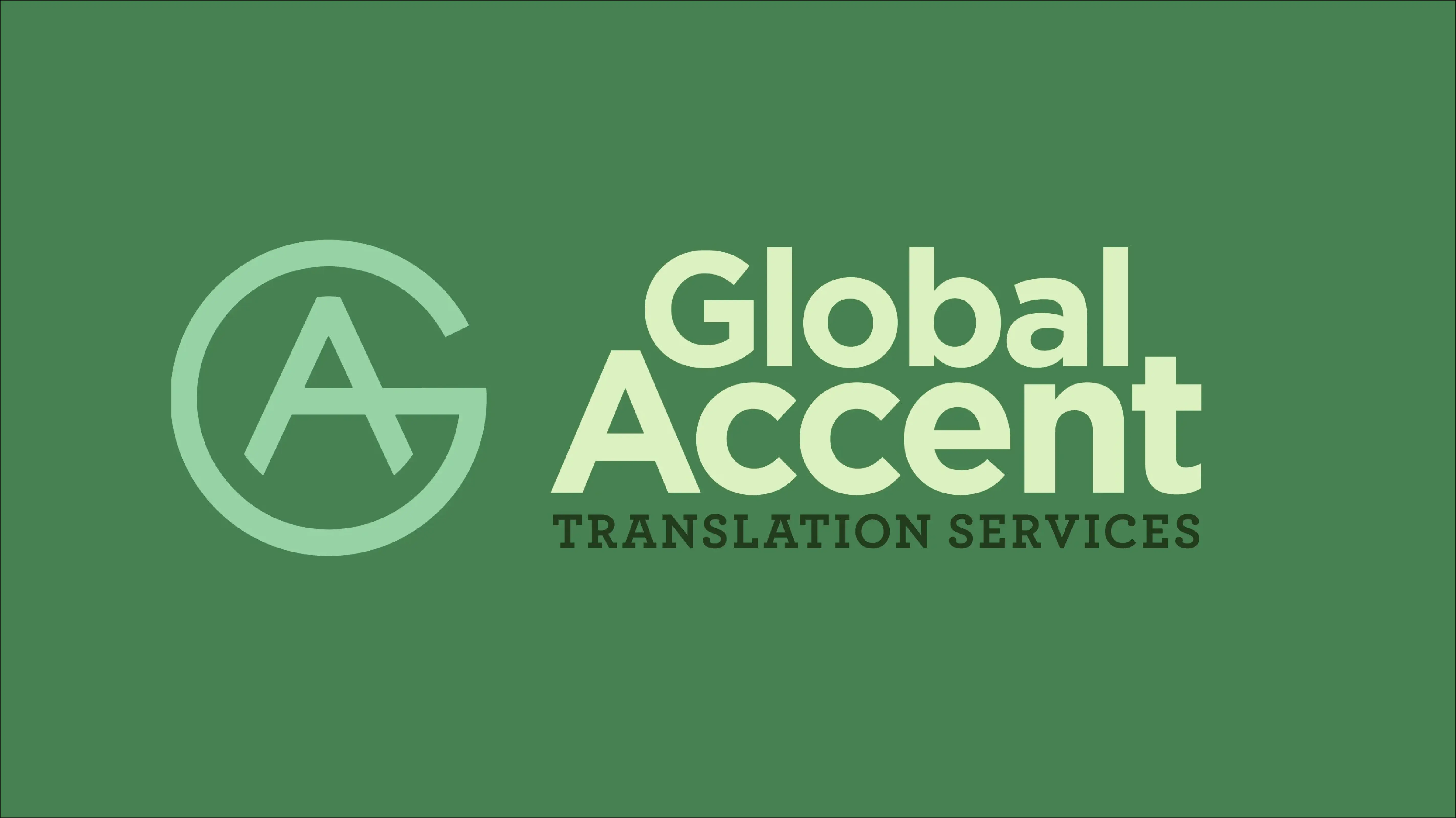 Global Accent Translation Services logo