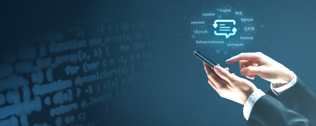 machine translation on smartphone 
